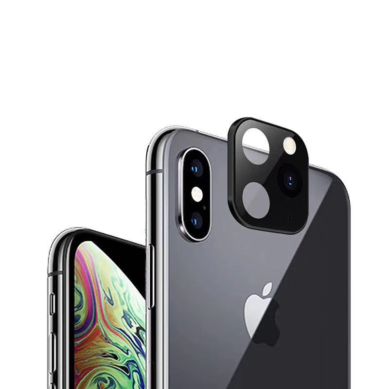 Bakeey-Converted-Change-iPhone-XS-to-iphone-11-Pro-Max-Second-Change-Metal--Tempered-Glass-2-in-1-An-1587795-8